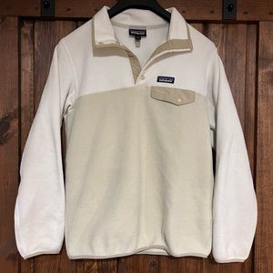 *** SOLD **** White and beige Patagonia